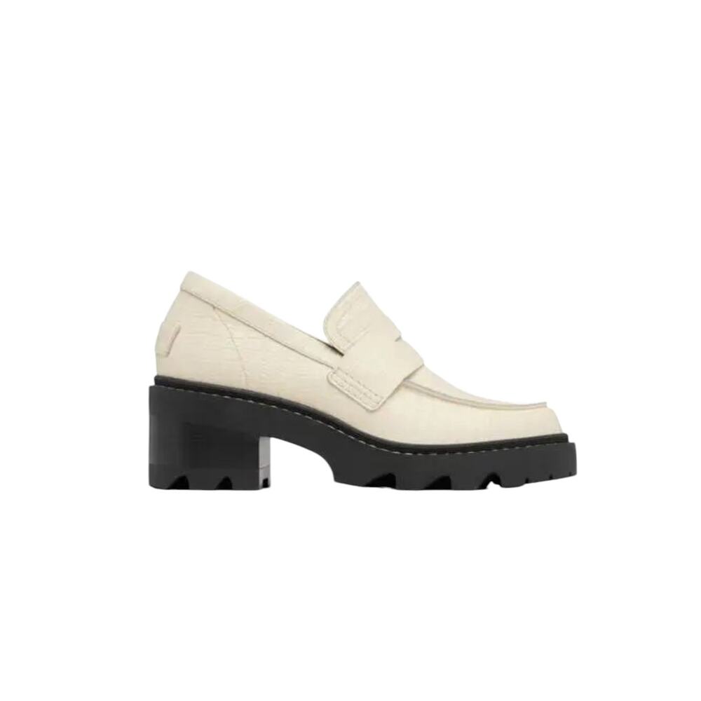 Sorel Joan Now City Loafer in Chalk/Black – Sz 8.5M - Picture 2 of 10